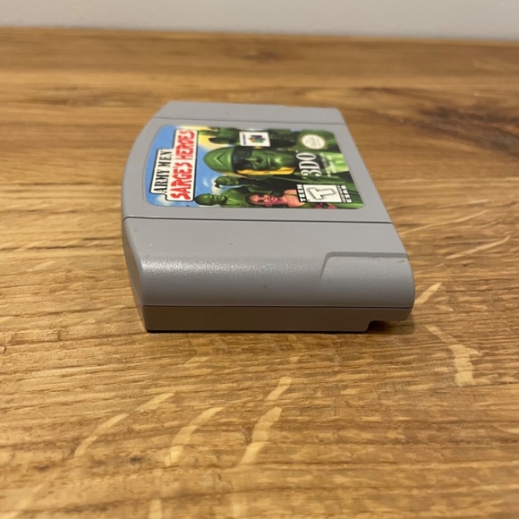 Army Men Sarge’s Heroes Nintendo 64 Game Only 1996 ESRB Teen Like New - TESTED - Picture 4 of 8